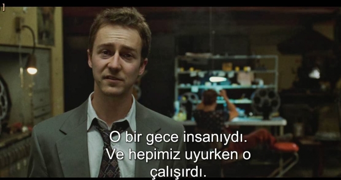 fight club da bulunan sübliminal mesajlar