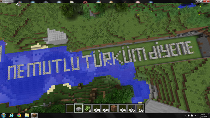 sözlük yazarlarının minecraft görüntüleri