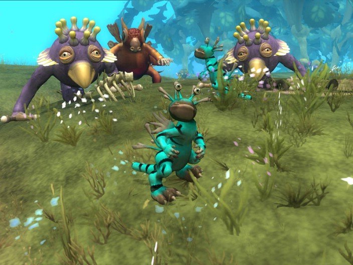 Spore вылетает на этапе племя