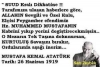 atatürk ün bal gibi de müslüman ve türk olması / #968458