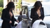 kim kardashian ın bebeğini gezdirirken ki kıyafeti / #646526