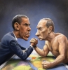 putin vs obama / #903488