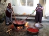 evinde kışlık erzak hazırlayan köylü / #852164