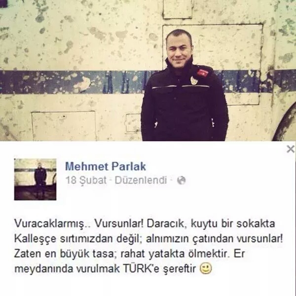 ığdır da şehit olan askerin son paylaşımı