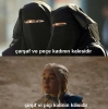 çarşaf ve peçe kadının kalesidir / #681890