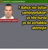 fenerbahçe nin şikeci bir takım olması / #633895