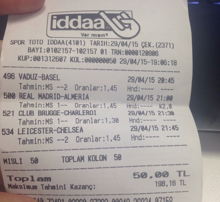 yazarların kazanan iddaa kuponları