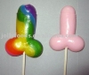 penis şeklinde lolipop