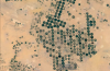 suudi arabistan daki yuvarlak tarlalar
