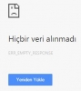 hiçbir veri alınmadı / #889926