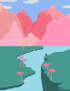 paint ile illustrasion / #737488